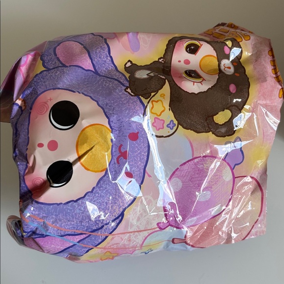 Baby Three | 100% Authentic Big-head Baby Zipper Bag Cute Plush Yellow Dragon - Picture 10 of 12